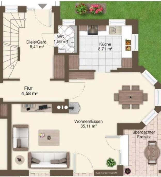 Phantastisches Haus Mit Pool Direkt In Muenchen Kültér fotó